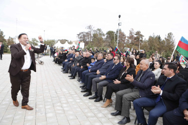 Şirvanda Zəfər Günü münasibətilə konsert proqramı təşkil edilib.