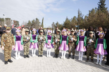 Şirvanda Zəfər Günü münasibətilə konsert proqramı təşkil edilib.