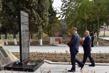 Şirvan Şəhər İcra Hakimiyyətinin başçısı ənənəvi olaraq bu ayın sonuncu cümə axşamı da şəhid ailələri ilə görüşüb.