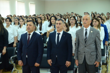 Şirvan şəhəri təhsil işçilərinin sentyabr konfransı keçirilib.
