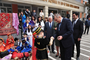 Şəhər İcra Hakimiyyətinin başçısı İlqar Abbasov yel çərşənbəsi münasibətilə təşkil olunan tədbirdə iştirak edib.