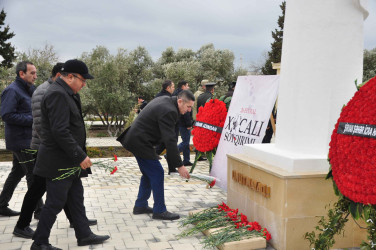Şirvanda Xocalı soyqırımının qurbanları yad edilib.