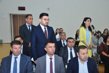 Şəhər İcra Hakimiyyətinin başçısı İlqar Abbasov növbəti səyyar görüş keçirib.