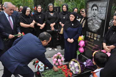 Şəhid Asif Qəribovun xatirəsi ehtiramla yad edilib.