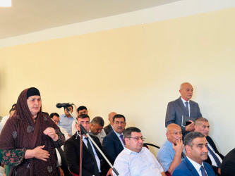 Şirvan Şəhər İcra Hakimiyyətinin başçısı İlqar Abbasov növbəti səyyar görüş keçirib.