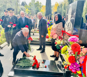 Şirvanda şəhidlərin anım günləri qeyd edilib.