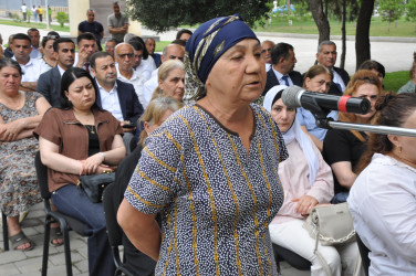 Şəhər İcra Hakimiyyətinin başçısı İlqar Abbasov növbəti səyyar görüş keçirib.
