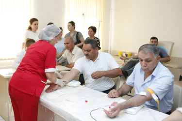 Şirvanda Aşura günü ilə bağlı qanvermə aksiyası təşkil olunub