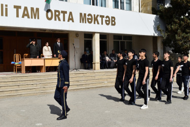 Orta ümumtəhsil məktəblərinin VIII-X sinif şagirdləri arasında “Şahin” hərbi-idman oyunlarının şəhər birinciliyi keçirilib.