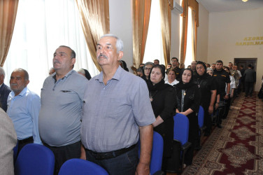 Şirvanda Anım Gününə həsr olunmuş tədbir keçirilib.