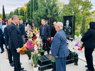 Şirvanda Vətən müharibəsi şəhidi Namiq Xəlilovun xatirəsi anılıb.