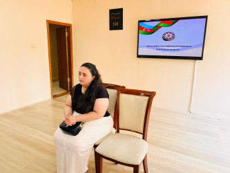 Şirvan Şəhər İcra Hakimiyyətinin başçısı İlqar Abbasov növbəti vətəndaş qəbulu keçirib.