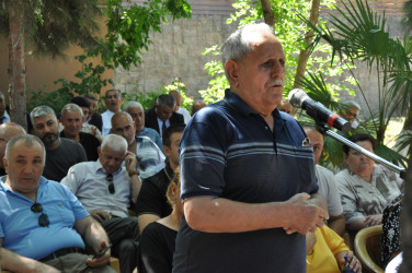 Şəhər İcra Hakimiyyətinin başçısı İlqar Abbasov növbəti səyyar görüş keçirib.