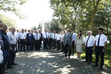 Şirvan Şəhər İcra Hakimiyyətinin başçısı İlqar Abbasov sakinlərlə növbəti səyyar görüş keçirib 20.07.2023