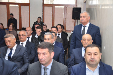 Şəhər İcra Hakimiyyətinin başçısı İlqar Abbasov növbəti səyyar görüş keçirib.