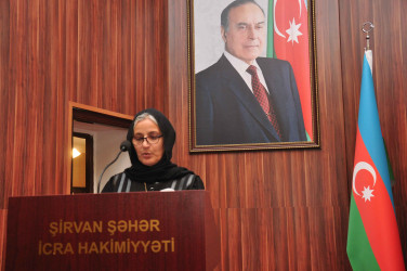 8 noyabr – Zəfər Günü Şirvan şəhərində silsilə tədbirlərlə qeyd edilir.