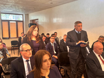 Şəhər İcra Hakimiyyətinin başçısı İlqar Abbasov növbəti səyyar görüş keçirib.