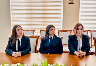 Şirvanda prokurorluq işçilərinin peşə bayramı qeyd olunub.