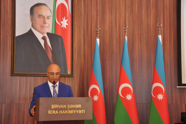 Şirvanda “Konstitusiya və Suverenlik İli” çərçivəsində tədbir keçirilib.