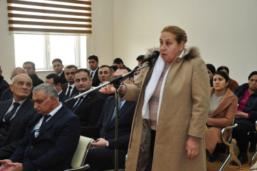 Şəhər İcra Hakimiyyətinin başçısı İlqar Abbasov növbəti səyyar görüş keçirib.