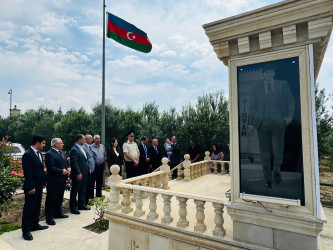 Birinci Qarabağ müharibəsi şəhidi Elman Çıraqovun il mərasimi keçirilib.
