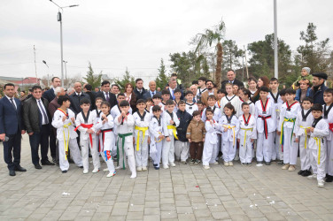 Şirvanda Novruz bayramı münasibətilə ümumşəhər tədbiri keçirilib.