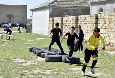 Orta ümumtəhsil məktəblərinin VIII-X sinif şagirdləri arasında “Şahin” hərbi-idman oyunlarının şəhər birinciliyi keçirilib.