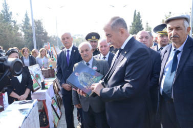 Şirvanda 8 Noyabr - Zəfər Gününə həsr olunmuş sərgi təşkil edilib.