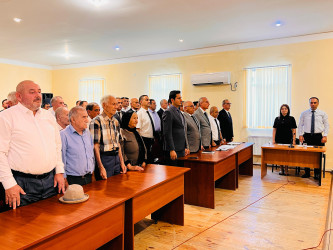 Şirvan Şəhər İcra Hakimiyyətinin başçısı İlqar Abbasov növbəti səyyar görüş keçirib.