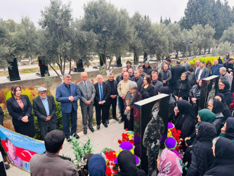 Şirvanda Vətən müharibəsi şəhidi Şəhriyar İsmayılzadənin xatirəsi anılıb.