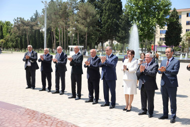 Şirvanda Ümummilli lider, Ulu Öndər Heydər Əliyevin anadan olmasının 102-ci ildönümünə həsr olunmuş tədbir keçirilib.