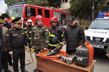 Şirvanda 1 Mart – Ümumdünya Mülki Müdafiə Günü ilə əlaqədar tədbir keçirilib.