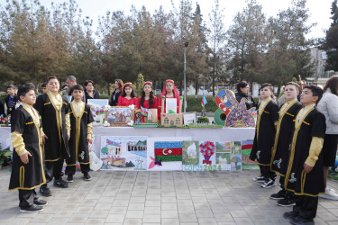 Şirvanda Zəfər Günü münasibətilə konsert proqramı təşkil edilib.