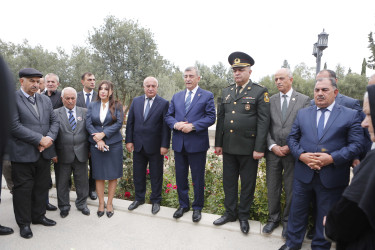 Vətən müharibəsi şəhidi Nicat Hüseynovun anım günü qeyd edilib.