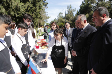 Şirvanda “Peşə və sənət” festivalı təşkil olunub.