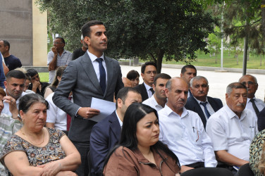 Şəhər İcra Hakimiyyətinin başçısı İlqar Abbasov növbəti səyyar görüş keçirib.