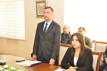 Şirvan Səhər İcra Hakimiyyətinin başçısı İlqar Abbasov vətəndaş qəbulu keçirib.