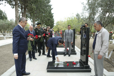 Vətən müharibəsi şəhidi Cavid Məmmədlinin anım günü qeyd edilib.