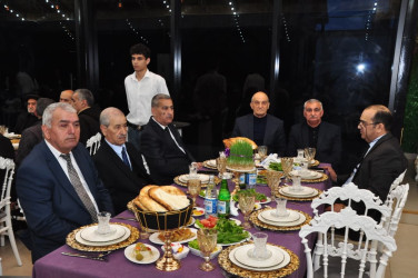 Şirvanda iftar süfrəsi təşkil olunub.