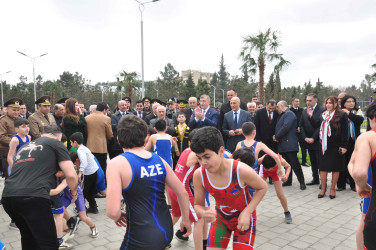 Şirvanda Novruz bayramı münasibətilə ümumşəhər tədbiri keçirilib.