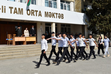 Orta ümumtəhsil məktəblərinin VIII-X sinif şagirdləri arasında “Şahin” hərbi-idman oyunlarının şəhər birinciliyi keçirilib.