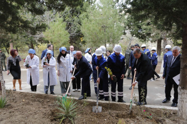 Şirvan Şəhər İcra Hakimiyyətinin başçısı İlqar Abbasov növbəti səyyar görüş keçirib.