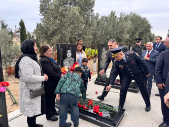 Şirvanda Vətən müharibəsi şəhidi Yusif Cəfərovun xatirəsi anılıb.
