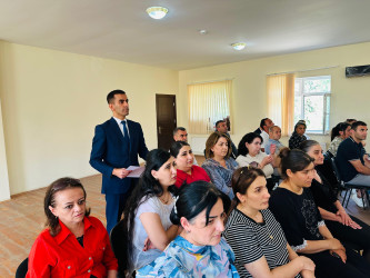 Şirvan Şəhər İcra Hakimiyyətinin başçısı İlqar Abbasov növbəti səyyar görüş keçirib.