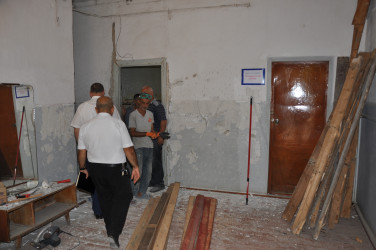 Şirvanda “Şəhərsalma və Memarlıq İli” çərçivəsində görülən abadlıq işləri davam etdirilir.