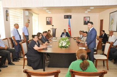 Şirvan Səhər İcra Hakimiyyətinin başçısı İlqar Abbasov vətəndaş qəbulu keçirib.