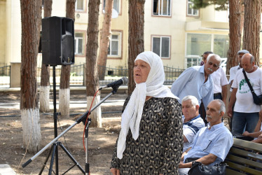 Şirvan Şəhər İcra Hakimiyyəti başçısının sakinlərlə növbəti səyyar görüşü keçirilib 14.07.2023