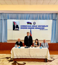 Şirvan Şəhər İcra Hakimiyyətinin başçısı İlqar Abbasov növbəti səyyar görüş keçirib.