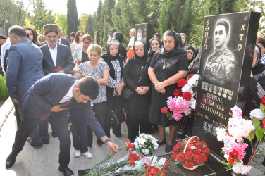 Şirvanda şəhid Zeynal Zülfüqarlının xatirəsi anılıb.