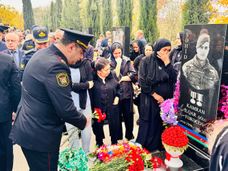 Şirvanda Vətən müharibəsi şəhidi Kamran Fərəcovun xatirəsi anılıb.